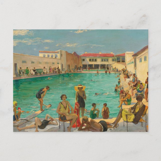 Carte Postale L'Hiver en Floride | Sir John Lavery (Devant)