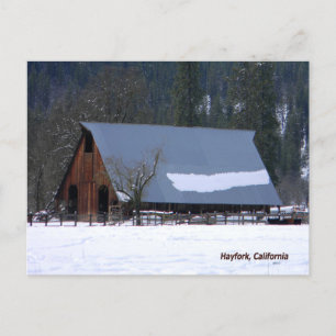 Carte Postale L'hiver en montagne.....