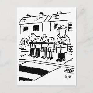 Carte Postale L'homme à la sucette utilise une sucette comme bar