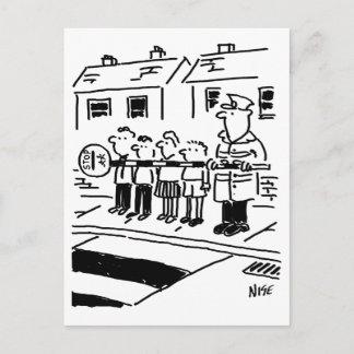 Carte Postale L'homme à la sucette utilise une sucette comme bar