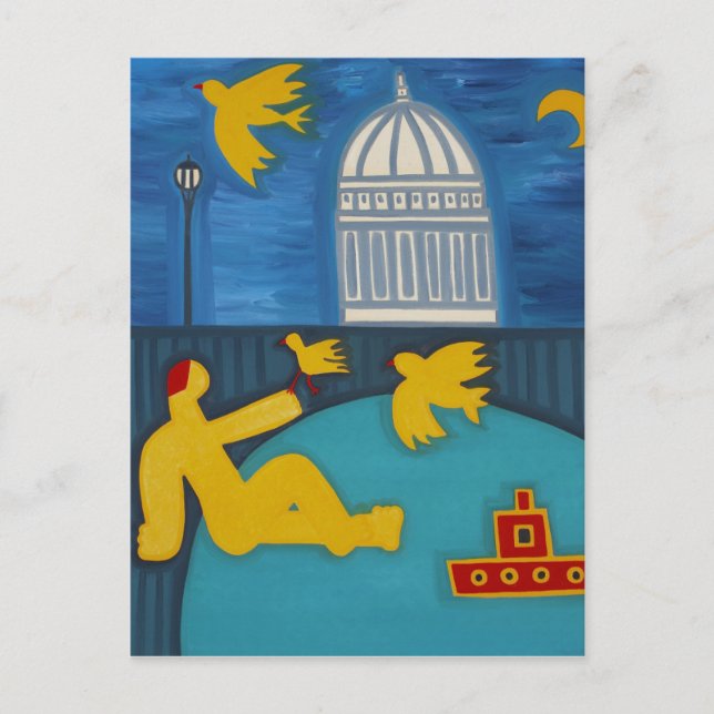 Carte Postale L'homme sous le pont 2006 (Devant)