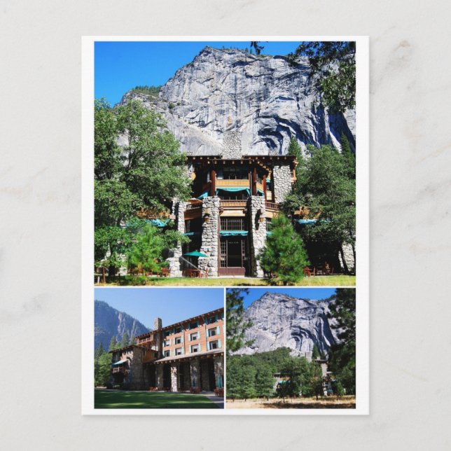 Carte Postale L'hôtel Ahwahnee dans le parc national de Yosemite (Devant)