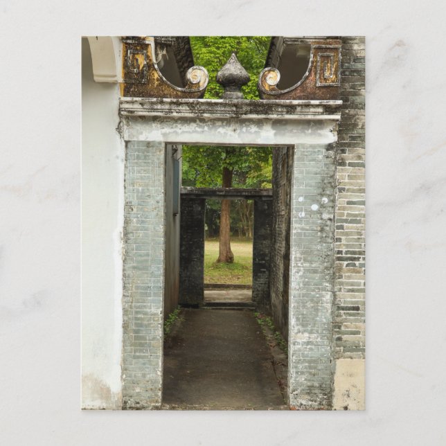 Carte Postale Li garden Series - Hidden Elegance Card (Devant)