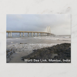 Carte Postale Liaison maritime Bandra-Worli, Mumbai, Inde