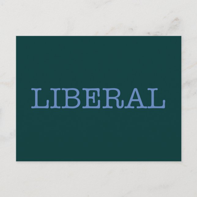 Carte Postale Libéral (Devant)