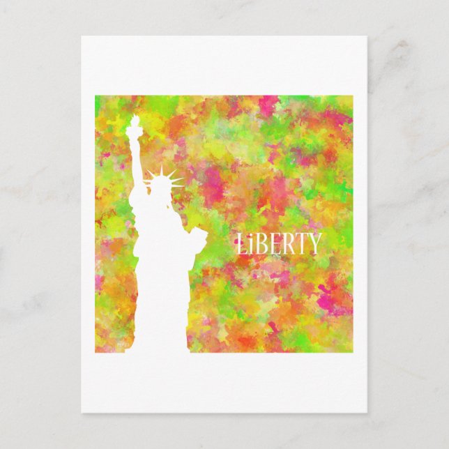 Carte Postale Liberté (Devant)