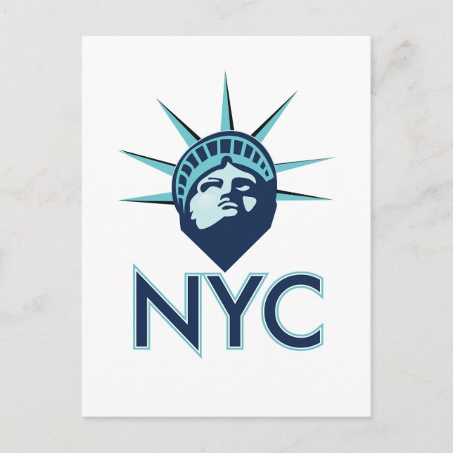 Carte Postale Liberté NYC (Devant)