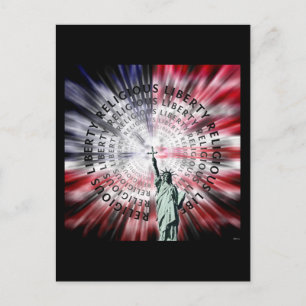 Carte Postale Liberté religieuse