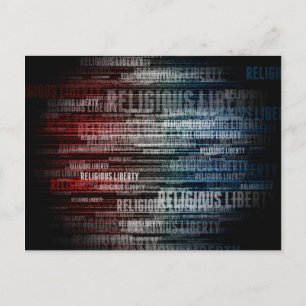 Carte Postale Liberté religieuse