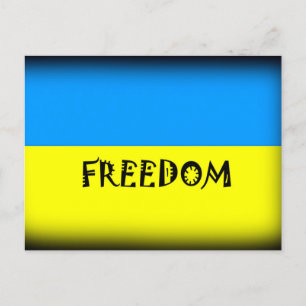 Carte Postale Liberté Ukraine Imprimer