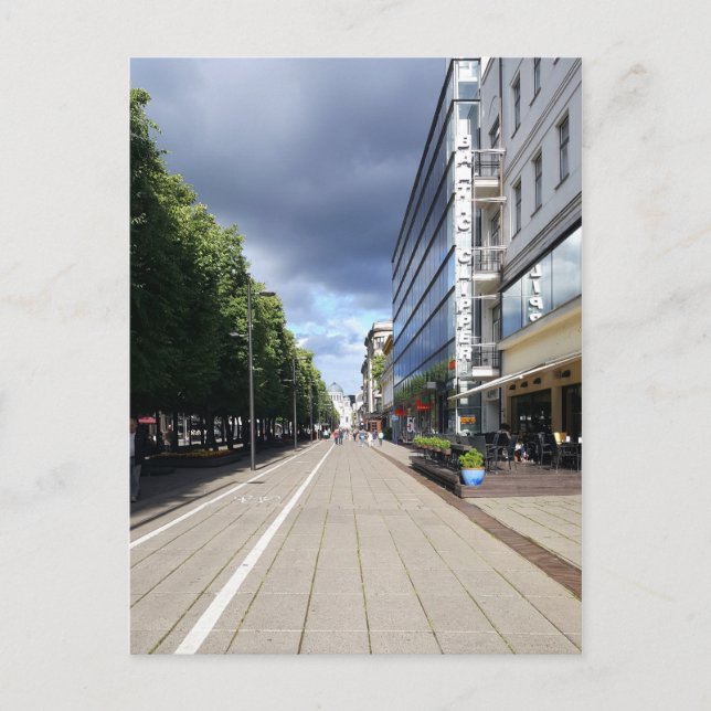 Carte Postale Liberty boulevard in Kaunas | (Devant)