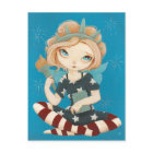 Liberty - fée patriotique rouge blanc et bleu