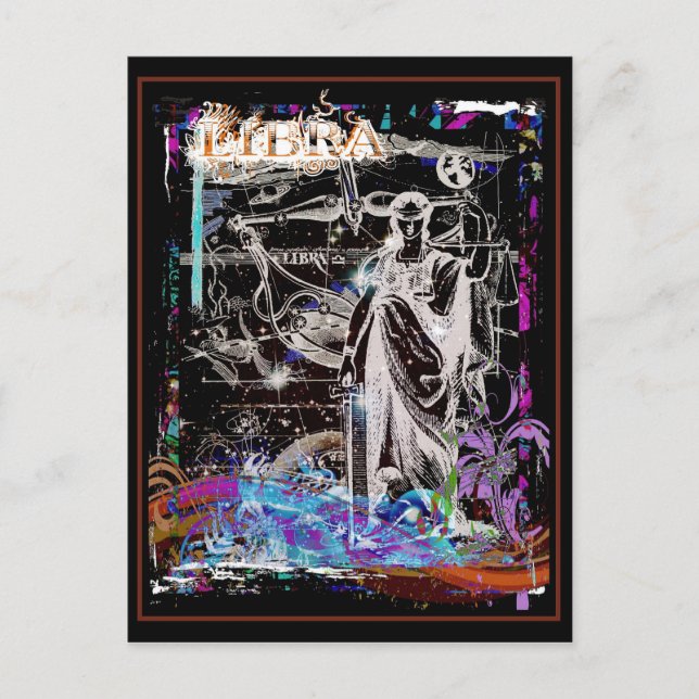 Carte Postale Libra (Devant)