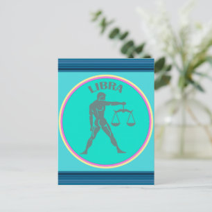 Carte postale Libra