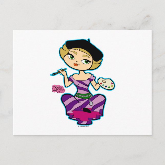 Carte postale Libra (Devant)