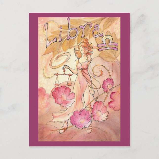 Carte Postale Libra (Devant)