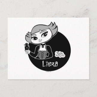 Carte postale Libra