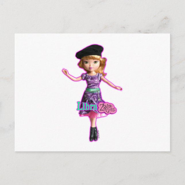 Carte postale Libra (Devant)