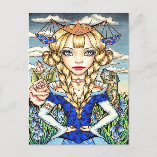 Carte Postale Libra (Devant)