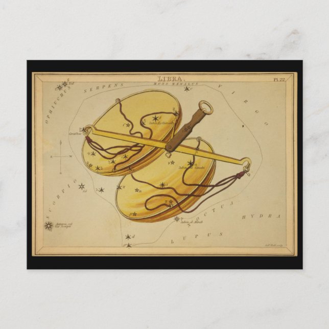 Carte Postale Libra (Devant)