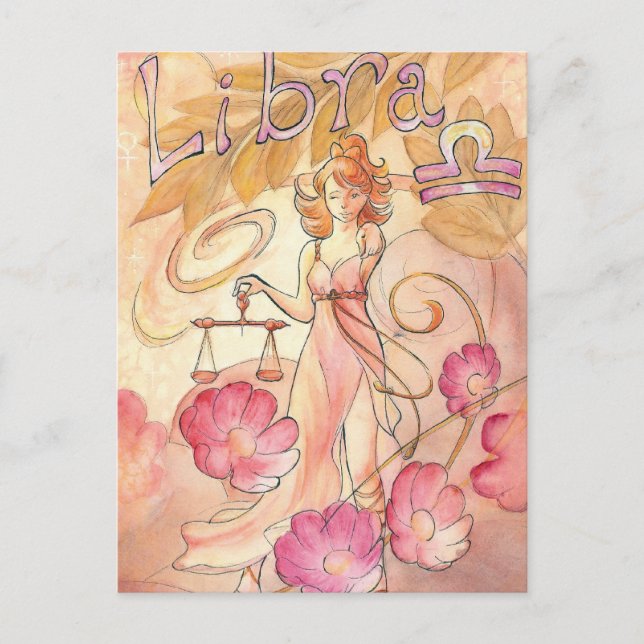 Carte Postale Libra (Devant)