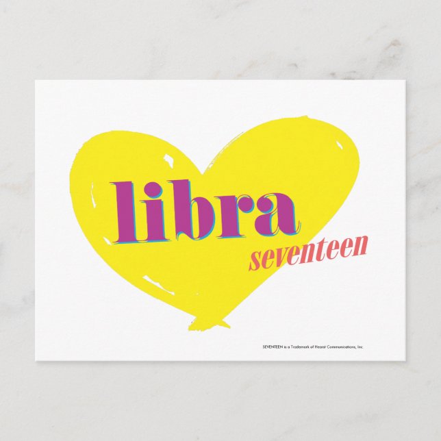 Carte Postale Libra 3 (Devant)