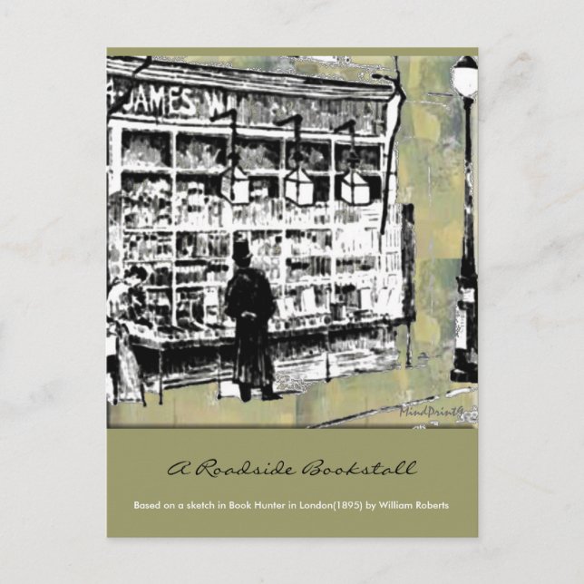 Carte Postale Librairie (Devant)