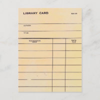 Library Card BSS 28