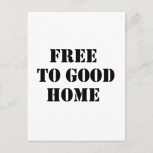Carte Postale libre à la bonne maison