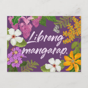 Carte Postale "Libreng mangarap" Motivationnel philippin