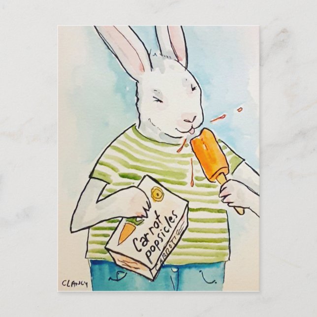 Carte postale Lick Hare (Devant)