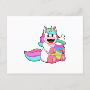 Carte Postale Licorne avec biberon.PNG