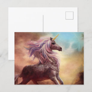Carte Postale licorne de Fairytale