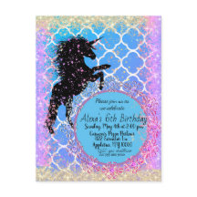 Licorne sur mesure scintillante étoilée capricieus