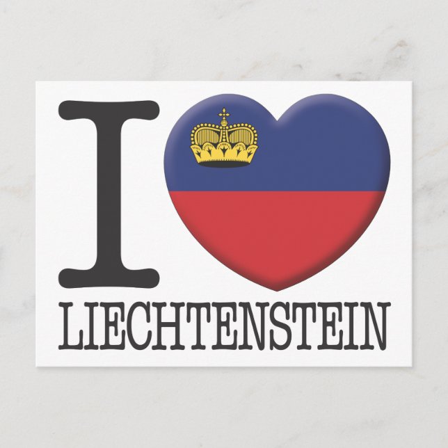 Carte Postale Liechtenstein (Devant)