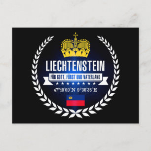 Carte Postale Liechtenstein