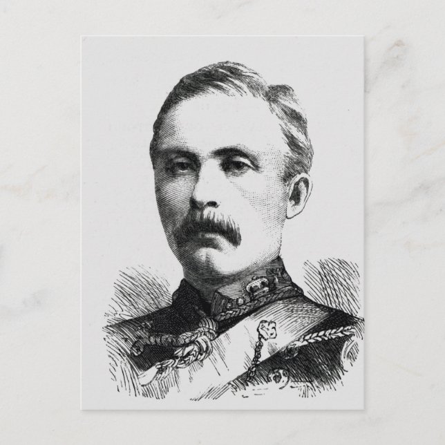 Carte Postale Lieutenant-colonel Hamill Stewart (Devant)