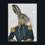 Carte Postale Lieutenant Hare<br><div class="desc">Animaux et nature</div>