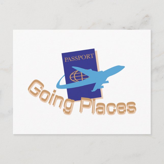 Carte Postale Lieux De Déplacement (Devant)