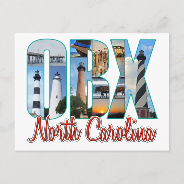 Carte Postale Lieux OBX (Devant)