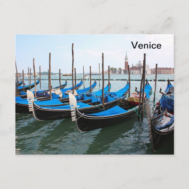 Carte Postale Lieux romantiques à Venise (Devant)