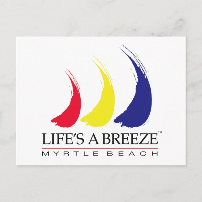 Carte Postale Life is a Breeze™_Paint-The-Wind_Myrtle Beach (Devant)
