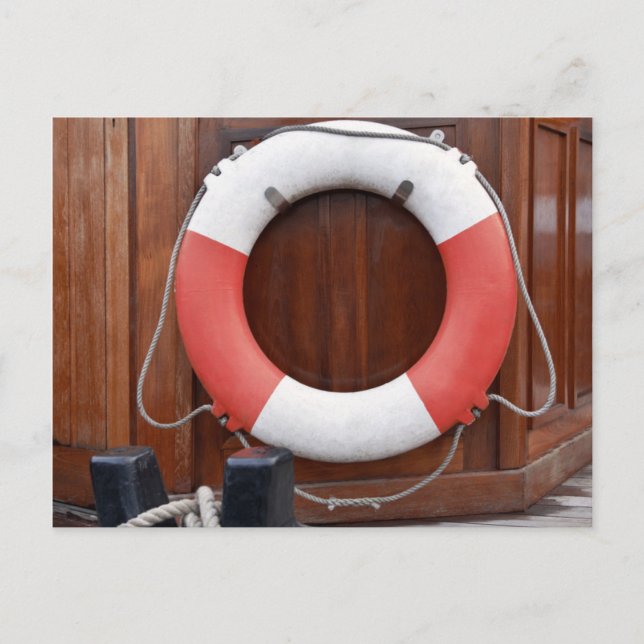 Carte Postale Lifebelt de Ships (Devant)