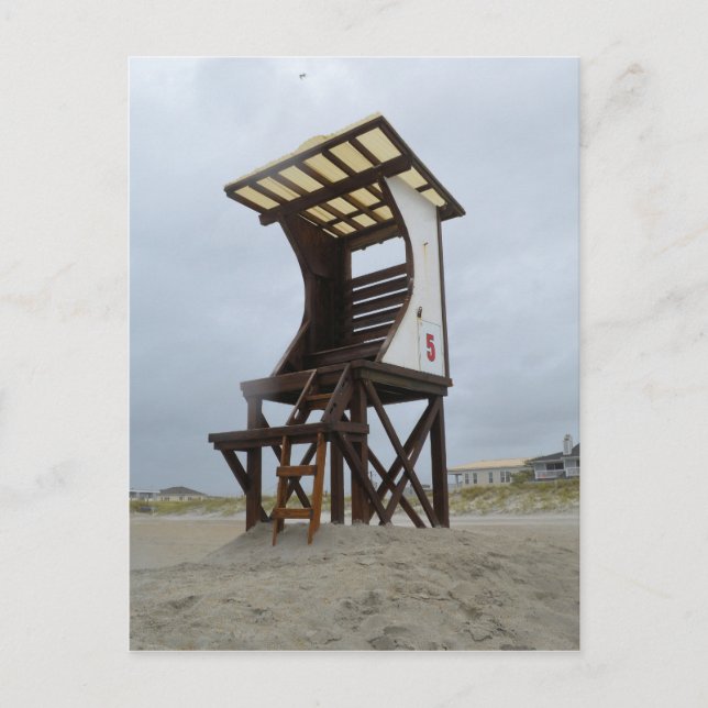 Carte Postale Lifeguard Stand Wrightsville Beach (Devant)
