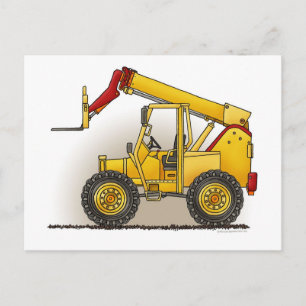 Carte postale Lift Construction