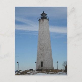 Carte Postale Lighhouse New Haven CT Harbour à cinq miles Point