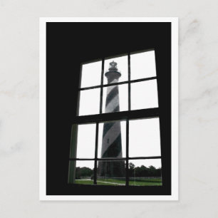 Carte Postale Lighthouse in the Window