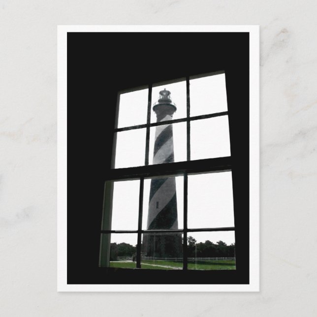 Carte Postale Lighthouse in the Window (Devant)