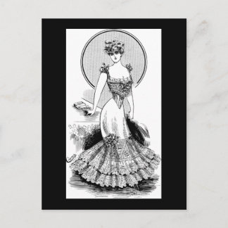 Carte Postale Ligne à la mode 1906