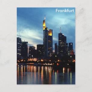 Carte Postale Ligne aérienne de Francfort (Allemagne)